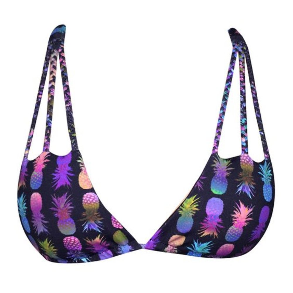 San Lorenzo 3 strap bikini top (reversible)